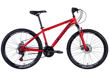 фото Велосипед гірський 26" Discovery RIDER AM DD 2024 червоний