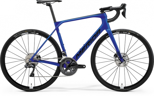 фото Велосипед шосейний 28" Merida SCULTURA ENDURANCE 7000-E (2021) matt blue