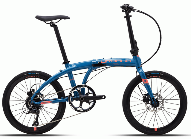 фото Велосипед складной 20" Polygon Urbano 5 (2021) Blue