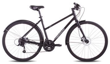 фото Велосипед жіночий 28" Merida CROSSWAY L URBAN 50 GlossyBlack (MattSilver)