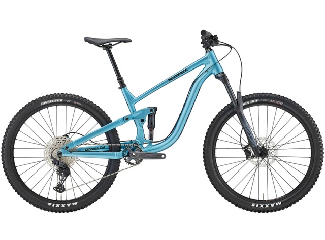 Велосипед двухподвес 27.5" Kona Process 134 Satin Metallic Blue, XL - 185 - 196 см, 180 - 190 см, 190 - 200 см