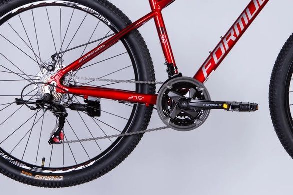 фото Велосипед AL 27.5" Formula MOTION DD FR красный с серым 2026