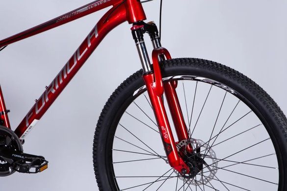 фото Велосипед AL 27.5" Formula MOTION DD FR красный с серым 2026
