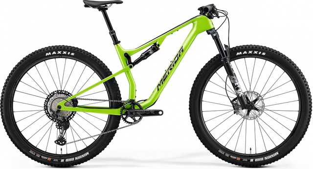 Велосипед двухподвес 29" Merida NINETY SIX 7000 (2023) green/black, M - 169 - 177 см, 160 - 170 см, 170 - 180 см