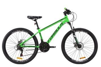 фото Велосипед AL 26" Formula THOR 1.0 AM DD 2020 (черно-зеленый (м))
