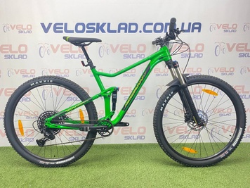 Двопідвіс 29" Merida ONE-TWENTY 400 (2020) glossy green (black), L - 178 - 185 см, 170 - 180 см, 180 - 190 см