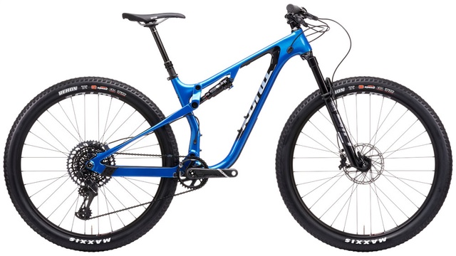 Велосипед двухподвес 29" Kona Hei Hei CR/DL (2021) Gloss Metallic Alpine Blue, XL - 185 - 196 см, 180 - 190 см, 190 - 200 см
