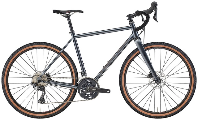 фото Велосипед гравійний 27.5" Kona Rove LTD (2022) Chrome Grey