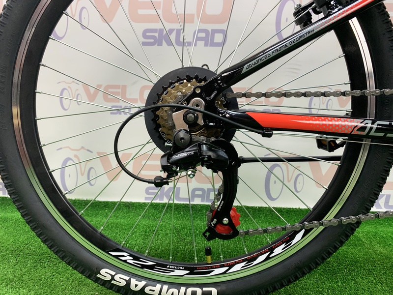 фото Велосипед AL 24" Formula ACID 1.0 Vbr 2020 (черно-красный с серым)
