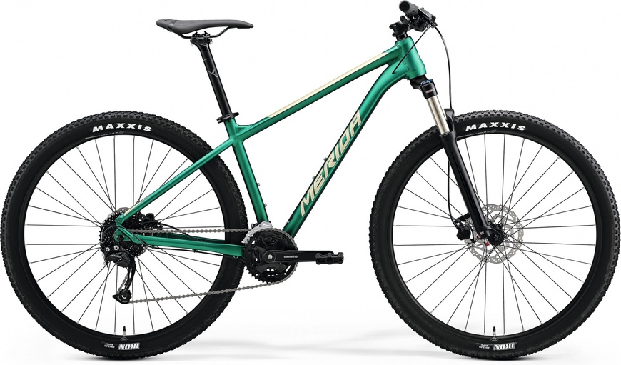 фото Велосипед 29" гірський Merida BIG.NINE 100-3X (2023) matt green