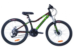 фото Велосипед 24" Formula ACID 2.0 AM 14G DD Al 2019 (черно-зеленый с красным (м))