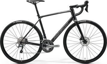 фото Велосипед MERIDA SCULTURA ENDURANCE 300 silk black (dark silver) 2024