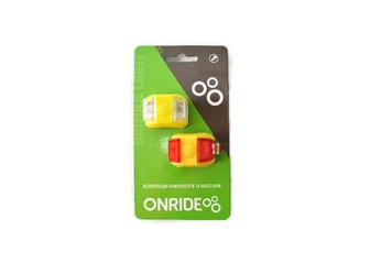 фото Набір мигалок ONRIDE DUAL (передня+задня)