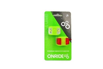 фото Набір мигалок ONRIDE DUAL (передня+задня)