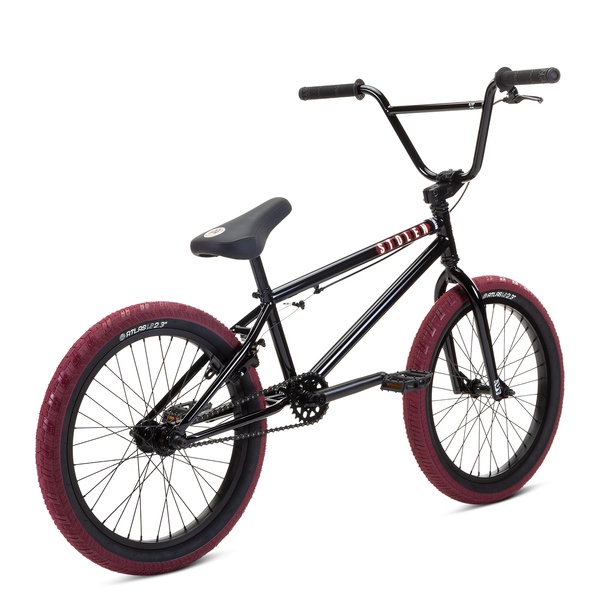 фото Велосипед 20" Stolen CASINO XL 21.00" 2022 BLACK & BLOOD RED (FM seat)