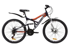 фото Велосипед ST 26" Discovery CANYON AM2 DD с крылом Pl 2020 (сине-оранжевый )