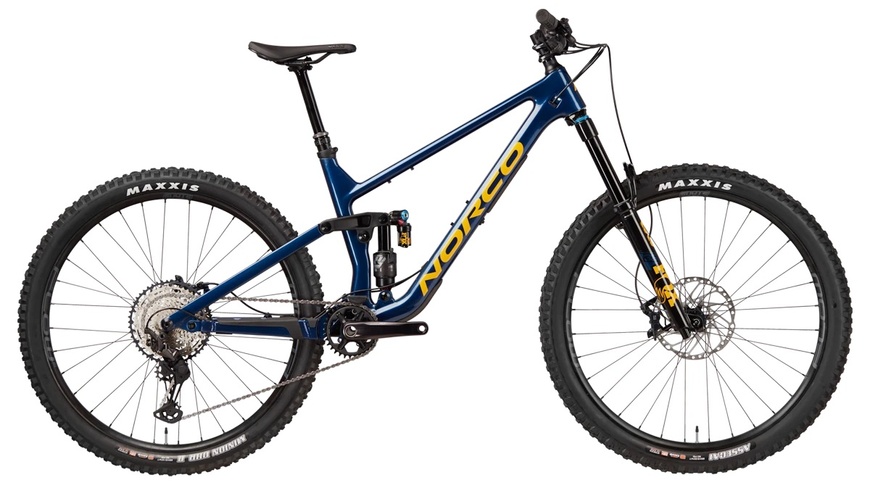 фото Велосипед гірський 27.5-29" Norco Sight C2 Shimano (2023) blue/orange