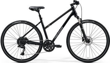 фото Велосипед MERIDA CROSSWAY L 300 glossy black (silver) 2024