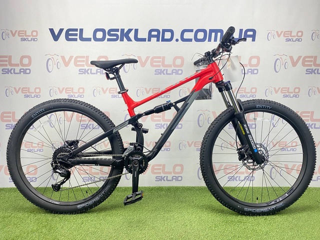 Велосипед двухподвес 27.5" Polygon SISKIU D5 (2024) Red Black, M - 162 - 175 см, 160 - 170 см, 170 - 180 см
