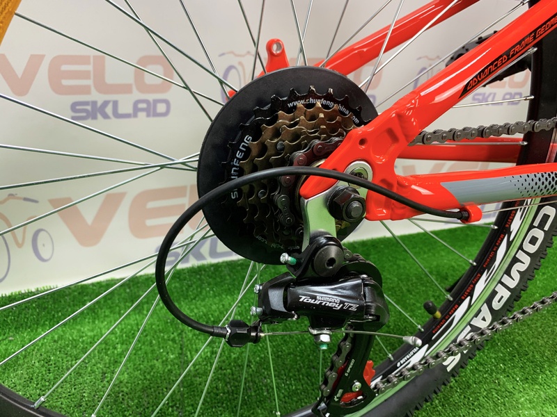 фото Велосипед AL 24" Formula ACID 1.0 Vbr 2021 (червоний з чорним)